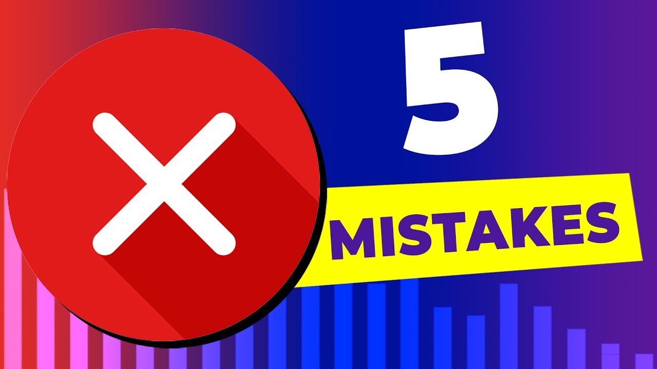 رایج‌ترین اشتباهات